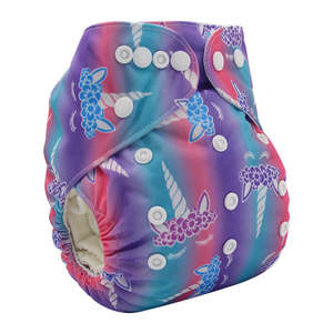 Basic Pocket Nappy - Unicorn Horns