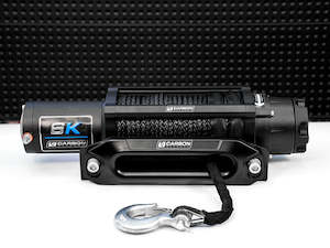 Carbon 6K Long Drum 6000lb Small 4X4 Winch/ATV