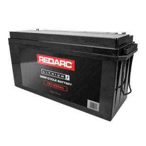 Redarc: REDARC 12V 200AH Lithium Deep Cycle Battery
