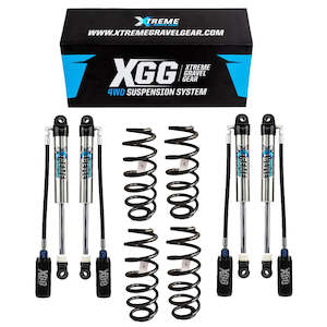Xtreme Gravel Gear: Suzuki Jimny JB33,43,48 XGG Pro XS Nitro Performance 2 inch lift kit - 1998-2018