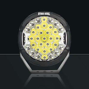 Offroad Animal: Offroad Animal - Ass Kicker 9" Round LED light with Side shooter (Pair)