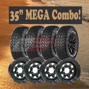 All Wheels: 35" M/T Wheel & Tyre Combo