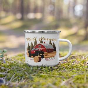 Personalised Plate Camping Mug