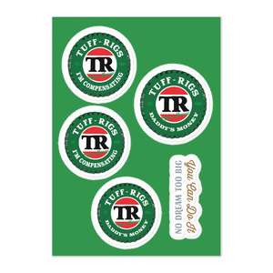 Tuff Rigs - Victoria Beverage - Sticker sheet