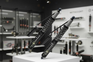 10" Coil Over Set - (Pair) Remote Reservoir Comp Adjustable