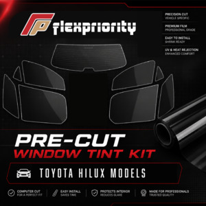 4wd Accessories: Pre Cut Window Tint Kit | Toyota Hilux Models