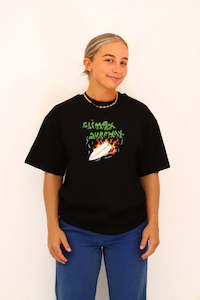 Surf Apparel: Thats Hot Black Tee