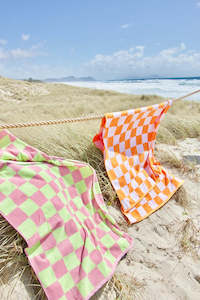 Surf Wax Gear: Climax Surf Jumbo Checkered Towels