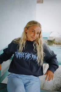 Surf Apparel: Climax Navy Crew Neck