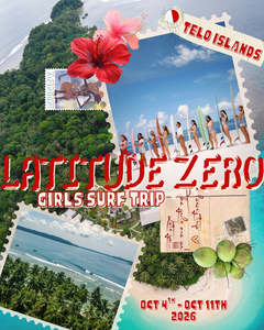 Latitude Zero Telos surf trip 🇮🇩