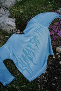 Climax spray Waffle texture long sleeve