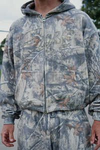 Climax Surf Camo zipper