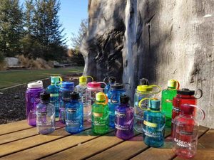 Products: Nalgene Water Bottle Climbing Shop, Wanaka, New Zealand