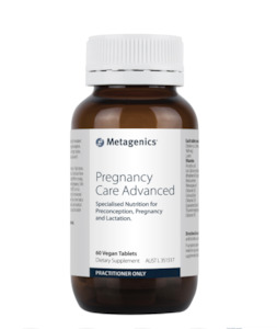 Practitioner only supplements: Pregnancy Care Advanced