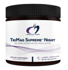 Practitioner range supplements: Tri-Mag Supreme Night Lavender and Lemon