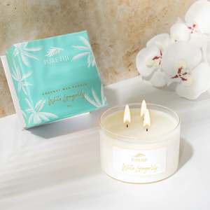 Soy Candle - White Ginger Lily (9.5oz)