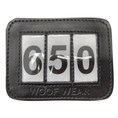 Bridles Reins And Nosebands: Woof Wear Bridle Number Holder