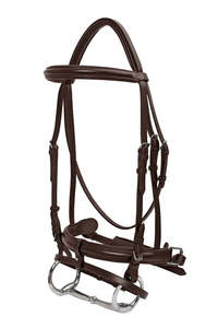 Bridles Reins And Nosebands: DRESSAGE RAISED HANOVERIAN CRANK BRIDLE