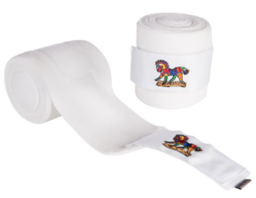 Horse Boots: Classics Polo Bandages - White