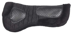 Fleece/Gel Half Pad - Black