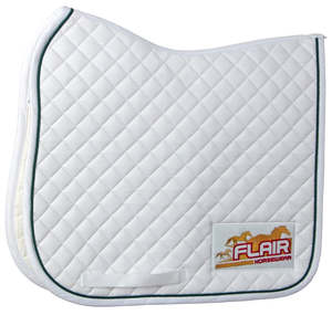Saddlecloths Pads: FLAIR QUILTED DRESSAGE SADDLECLOTH