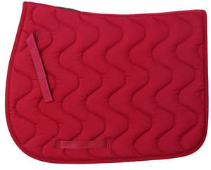Saddlecloths Pads: FLAIR WAVE QUILT GP SADDLECLOTH