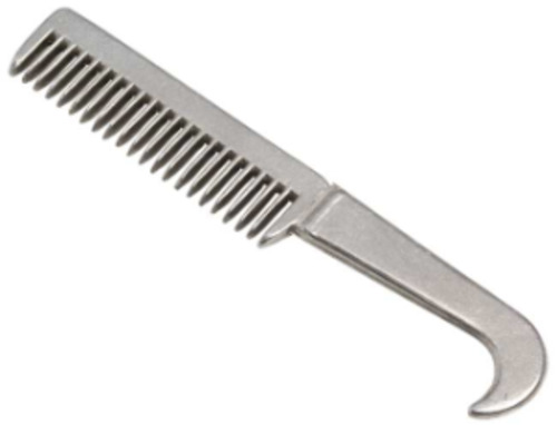 Grooming And Turnout: Aluminium Pulling Comb/Hoof Pick