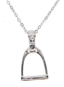 Jewelry And Accessories: Necklace With Stirrup pendant