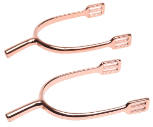 Spurs And Spur Straps: PVD Prince of Wales Spurs - Rose Gold  SPECIAL
