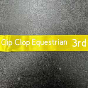 Printed Ribbons: 3rd Ribbon (yellow)