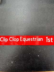 Printed Ribbons: 1st Ribbon (red)