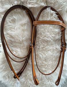 Western: Western Bridle plain with reins