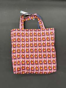 Denim reversible bag