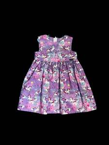 Peekaboo: Purple unicorn dress