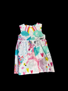 Peekaboo: Unicorn dress (size 3)