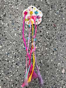 Colourful Clip-On Hair Plaits