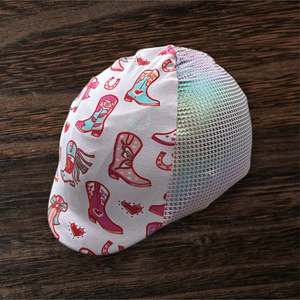 Kids cowboy jodhpurs and helmet cover set