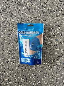 Vet Supplies: Ice cold bandage