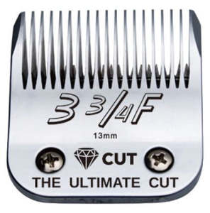 Clipper Blades: Diamond Cut #3 3/4F A5 Clipper Blade Size 13mm