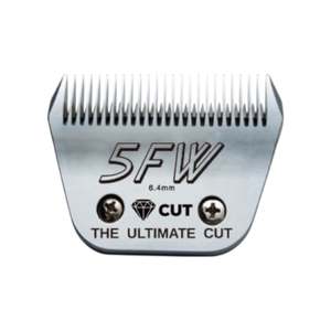 Clipper Blades: Diamond Cut #5F Wide A5 Clipper Blade Size 6.4mm