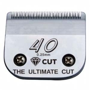 Diamond Cut #40 A5 Clipper Blade Size 0.25mm