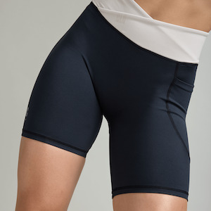 Products: CLQ Flex Mid-Biker - Black and Bone