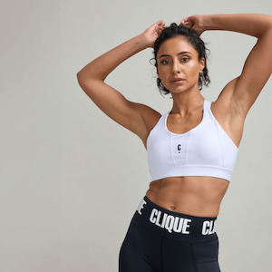 CLQ Contour Bra - White