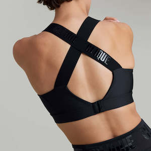 Tops Sports Bras: CLQ Super Support Bra - Stealth