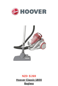 Christmas Specials Bagless Vacuums: Hoover Classic Bagless HBL820
