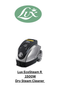 Steamer: Lux EcoSteam R Dry Steam Cleaner 1500W