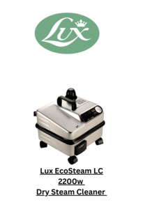 Steamer: Lux EcoSteam LC Dry Steam Cleaner 2200W