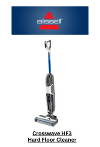 Hard Floor Cleaning: Bissell Crosswave HF3 Cordless Hard Floor Washer