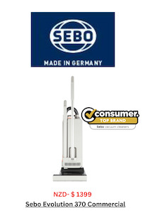 Our Sebo Range Of Vacuum Cleaners: Sebo Evolution 370 Commercial