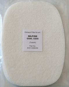 Nilfisk: Nilfisk Tellus Exhaust Filter GS90, GS80, GM90,GM80